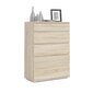 Nova Chest 5 drawers - Parcel Oak structure hind ja info | Kummutid | hansapost.ee