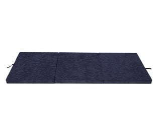 Kokkupandav madrats Hobbygarden Ben XL, 195x80 cm, tumesinine hind ja info | Madratsid | hansapost.ee