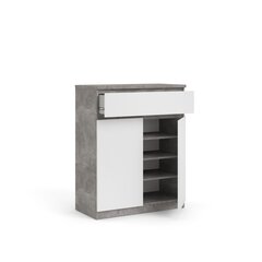 Шкаф Naia, белый/серый цена и информация | Шкафчики в гостиную | hansapost.ee
