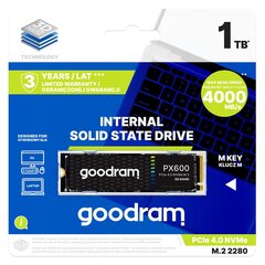 GoodRam SSDPR-PX600-2K0-80 цена и информация | Внутренние жёсткие диски (HDD, SSD, Hybrid) | hansapost.ee