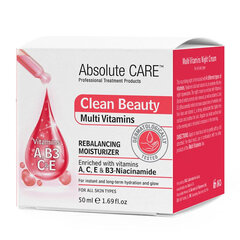 Увлажняющий дневной крем для лица Absolute Care Multi Vitamins, 50 мл цена и информация | Кремы для лица | hansapost.ee