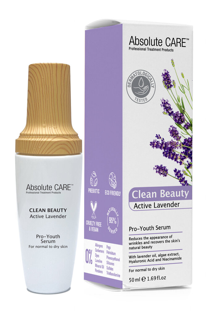 Näoseerum Pro-Youth Absolute Care Active Lavender, 50 ml цена и информация | Näoõlid, ampullid ja seerumid | hansapost.ee