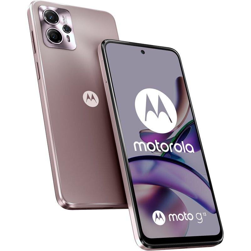 Motorola Moto G13 4/128GB Rose Gold PAWV0018SE цена и информация | Telefonid | hansapost.ee