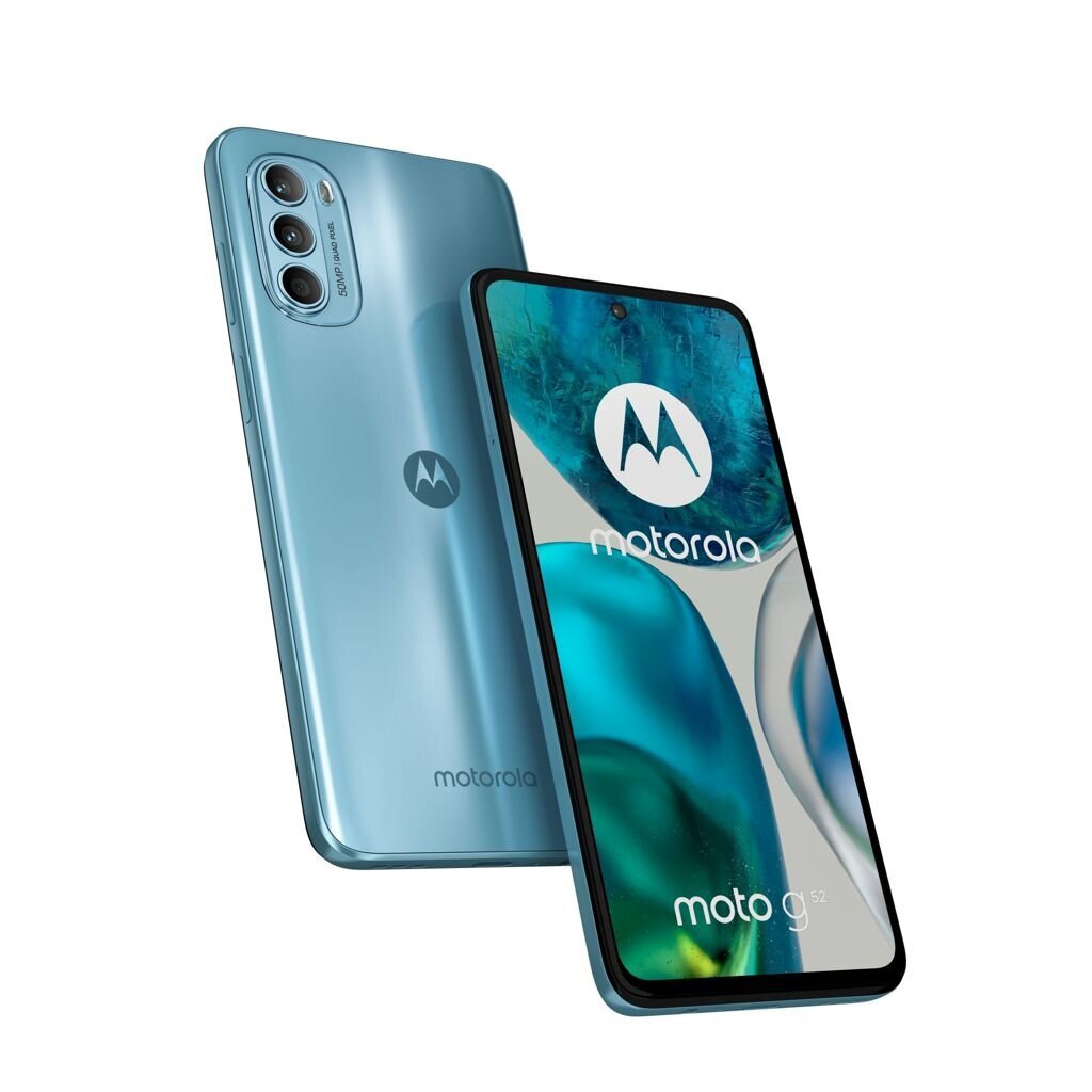 Motorola Moto G52 4/256GB Glacier Blue цена и информация | Telefonid | hansapost.ee
