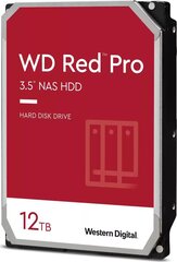 WD Red Pro WD121KFBX цена и информация | Внутренние жёсткие диски (HDD, SSD, Hybrid) | hansapost.ee