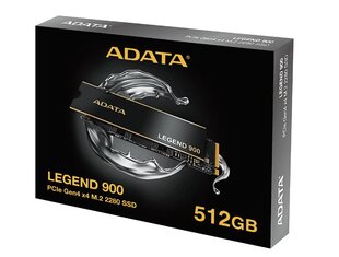 Adata SLEG-900-512GCS цена и информация | Внутренние жёсткие диски (HDD, SSD, Hybrid) | hansapost.ee
