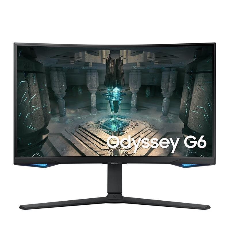 Samsung Odyssey G6, 27'', QHD, 240Hz, curved, LED VA, must - Monitor цена и информация | Monitorid | hansapost.ee