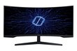 Samsung Monitor 34 tolli LC34G55TWWPXEN VA 3440x1440 Ultra WQHD 21:9 kinoformaat 1xHDMI/1xDP 1ms (MPRT) kumer 165Hz hind ja info | Monitorid | hansapost.ee