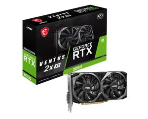 MSI GeForce RTX 3050 Ventus 2X XS OC price and information | Videokaardid | hansapost.ee