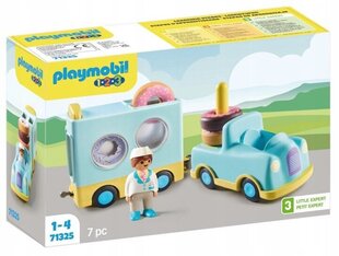 71325 Playmobil 1.2.3: Sõõrikuauto hind ja info | Klotsid ja konstruktorid | hansapost.ee