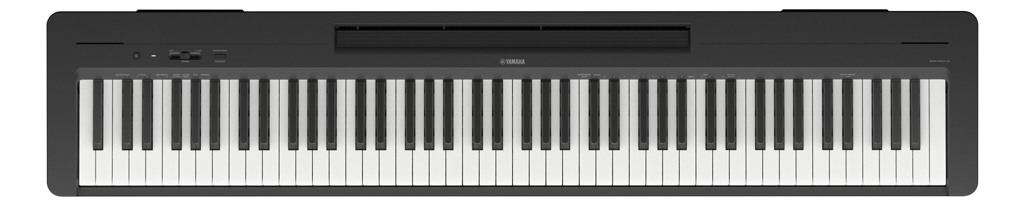 Digitaalne klaver Yamaha P-145, must hind ja info | Klahvpillid | hansapost.ee