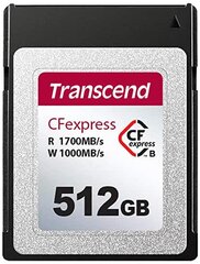 Transcend CFexpress 820 цена и информация | Карты памяти для фотоаппаратов, камер | hansapost.ee