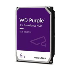 Western Digital Purple WD64PURZ цена и информация | Внутренние жёсткие диски (HDD, SSD, Hybrid) | hansapost.ee