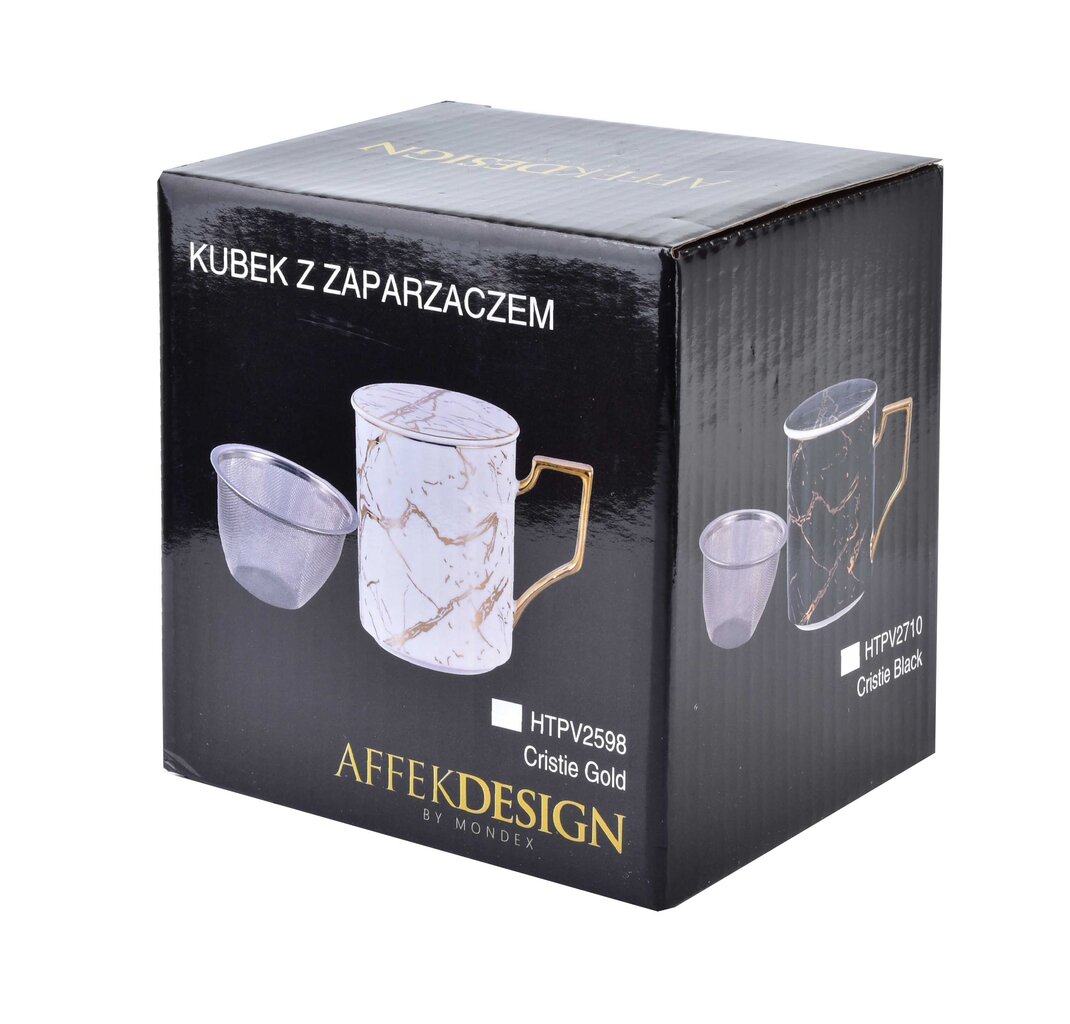 Tass Affek Design sõelaga, 400 ml hind ja info | Klaasid, kruusid ja kannud | hansapost.ee