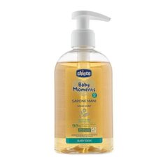 Vedel käteseep Chicco Baby Moments 0m+, 250ml hind ja info | Laste ja ema kosmeetika | hansapost.ee