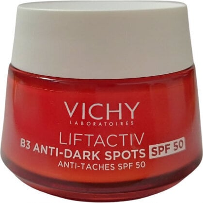 Intensiivne kortsudevastane kreem pigmentlaikude korrigeerimiseks Vichy Liftactiv B3 Anti-Blemish SPF50, 50 ml hind ja info | Näokreemid | hansapost.ee