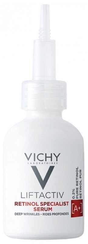 Näoseerum Vichy Liftactiv Retinol A+ Serúm, 30 ml hind ja info | Näoõlid, ampullid ja seerumid | hansapost.ee