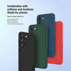 Nillkin Super Frosted PRO Back Cover for Apple iPhone 15 Pro Max Deep Green (Without Logo Cutout) цена и информация | Чехлы для телефонов | hansapost.ee