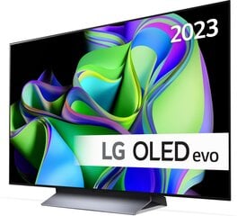 LG OLED evo OLED48C31LA.AEU цена и информация | Телевизоры | hansapost.ee