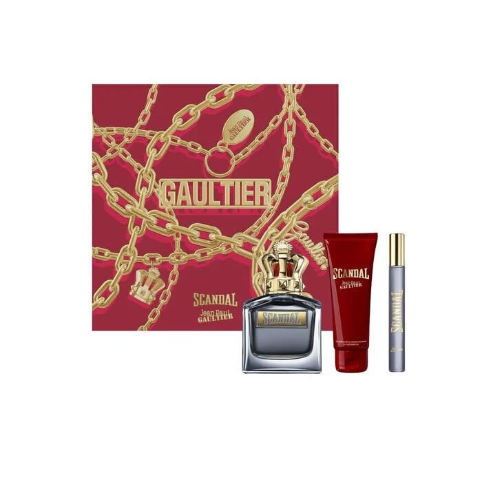 Jean Paul Gaultier Naitele: Raseerimise geel 75 ml + Meeste parfümeeria 100 ml + Meeste parfümeeria 10 ml цена и информация | Parfüümid meestele | hansapost.ee