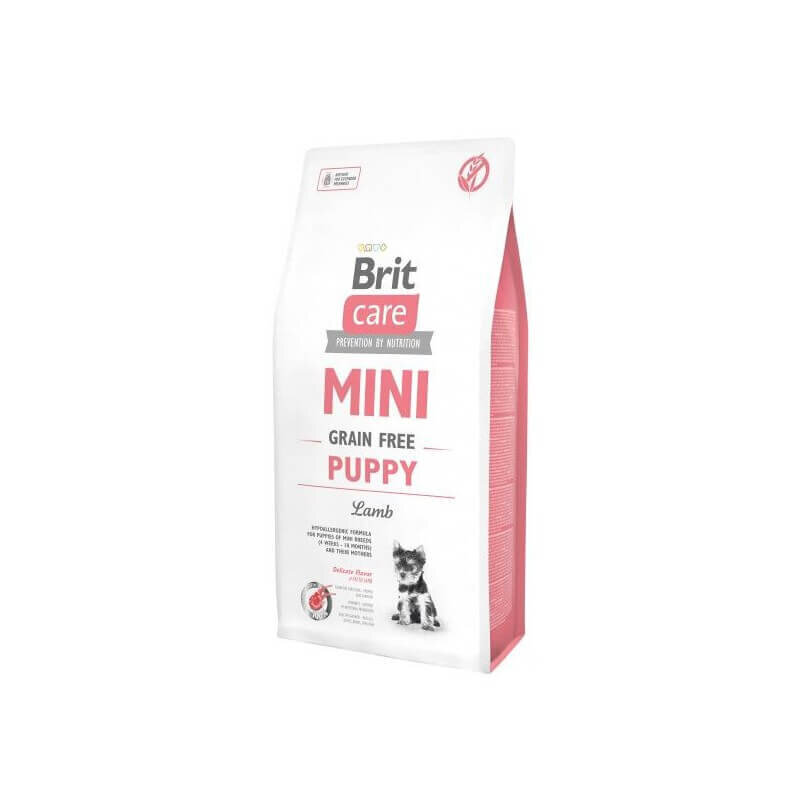 Brit Care Mini Grain Free noortele kutsikate koos lambalihaga, 14 kg (2 x 7 kg) цена и информация | Koerte kuivtoit ja krõbinad | hansapost.ee