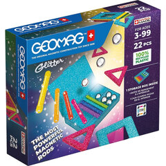 Магнитный конструктор Playset Geomag Glitter, 22 д. цена и информация | Конструкторы и кубики | hansapost.ee