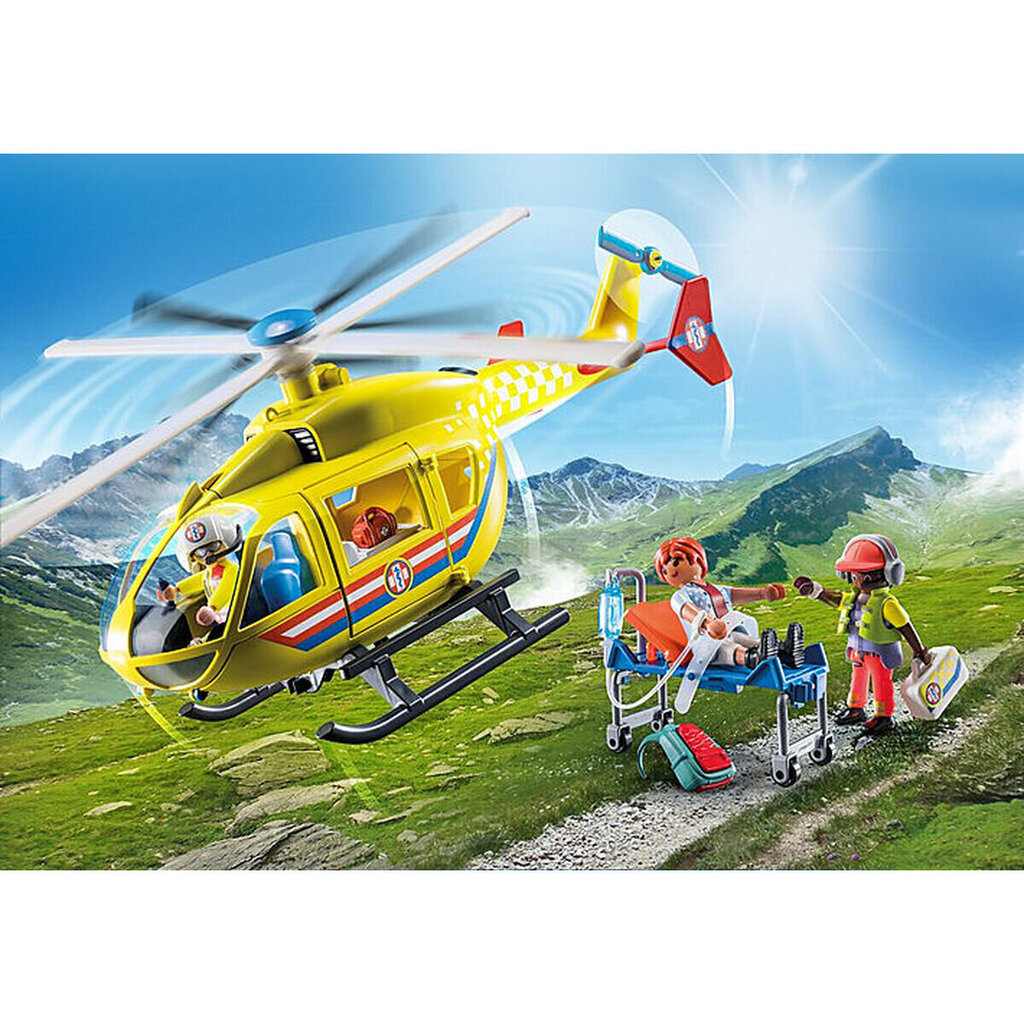 Konstruktor Playset Playmobil 71203 City Life Rescue Helicopter 48 tk hind ja info | Klotsid ja konstruktorid | hansapost.ee