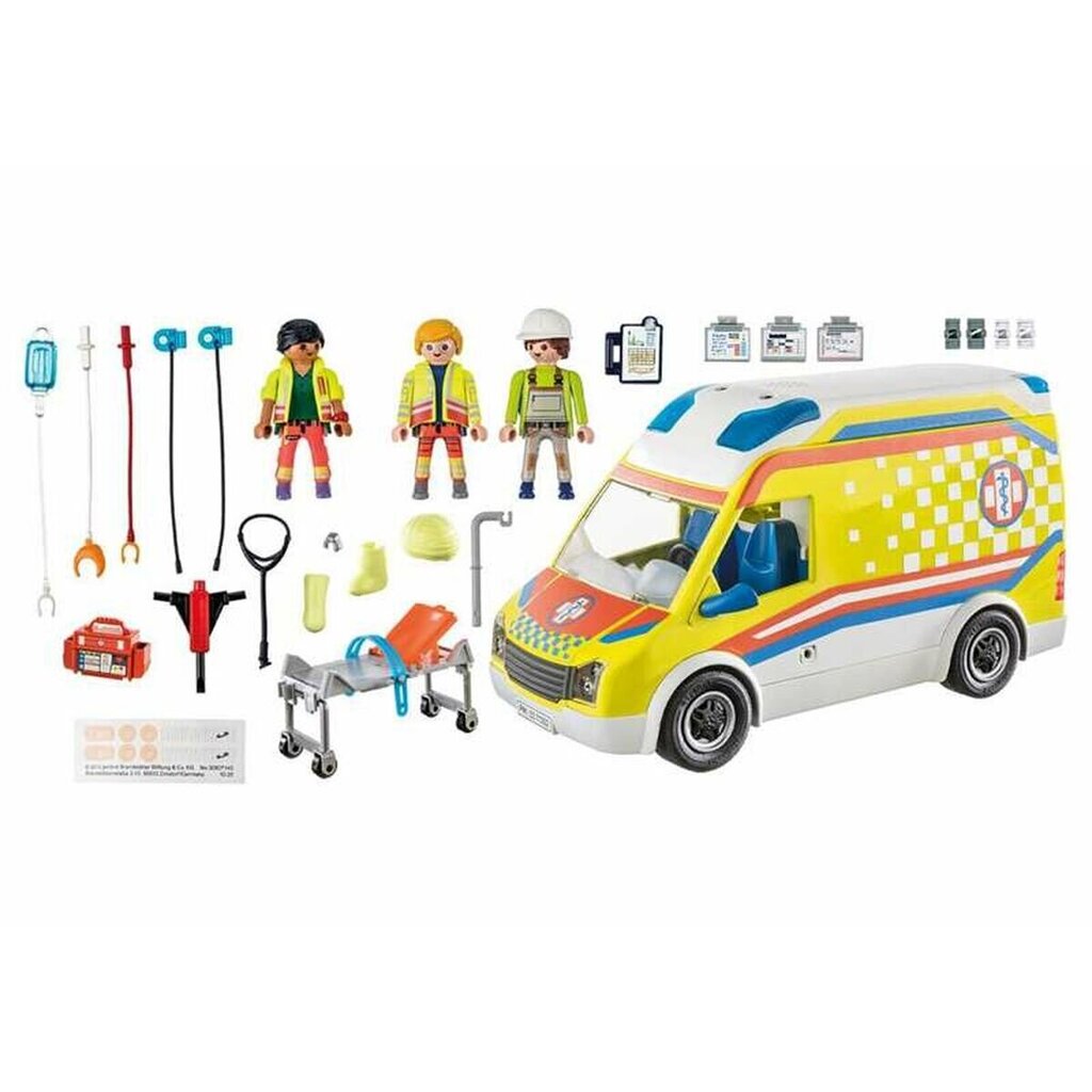 Konstruktor Playset Playmobil 71202 City Life Ambulance 67 tk цена и информация | Klotsid ja konstruktorid | hansapost.ee