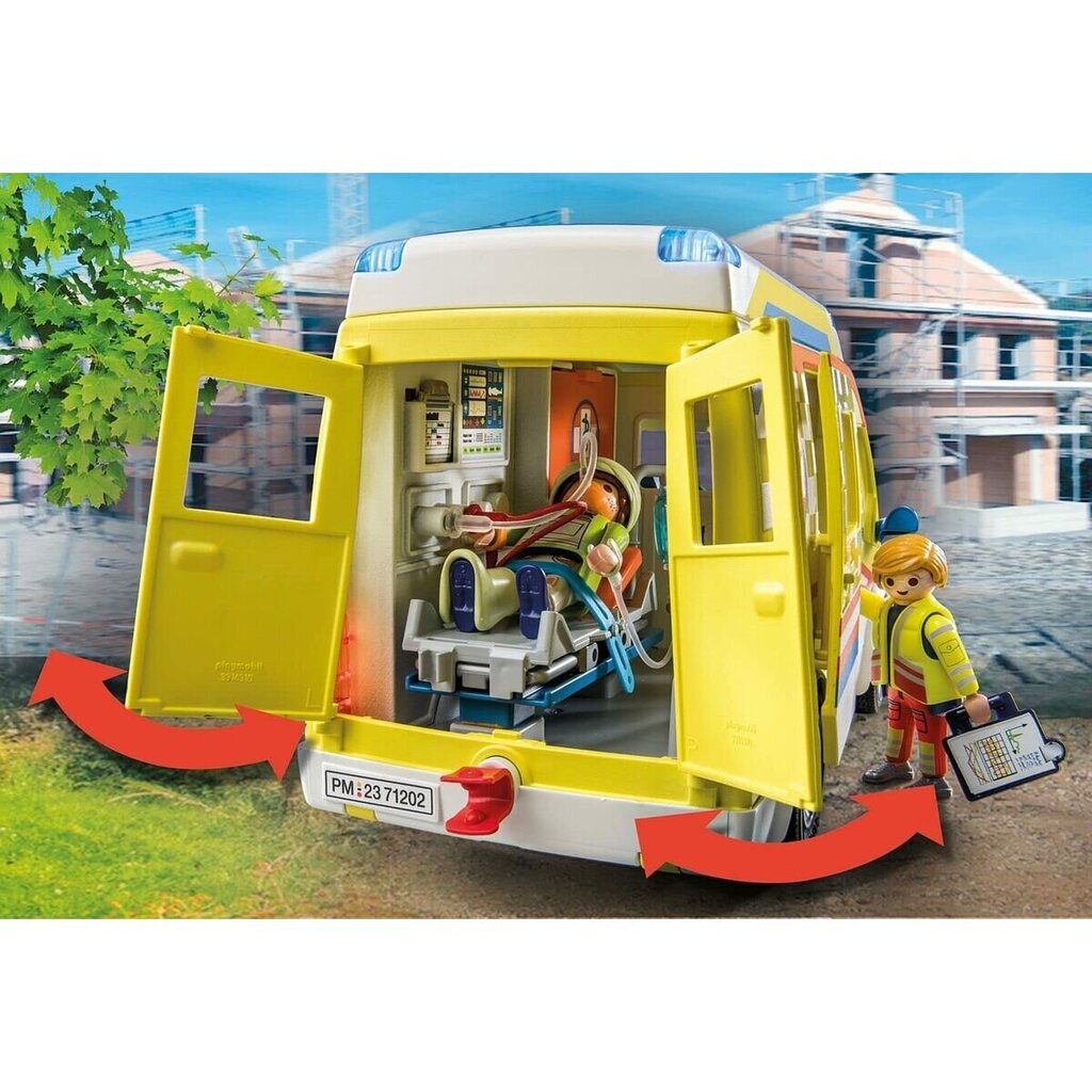 Konstruktor Playset Playmobil 71202 City Life Ambulance 67 tk цена и информация | Klotsid ja konstruktorid | hansapost.ee