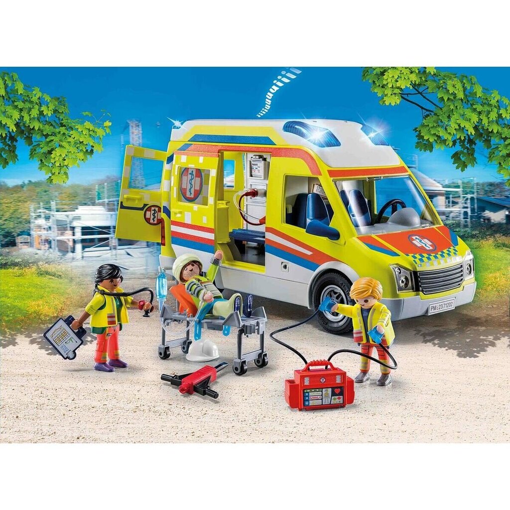 Konstruktor Playset Playmobil 71202 City Life Ambulance 67 tk цена и информация | Klotsid ja konstruktorid | hansapost.ee