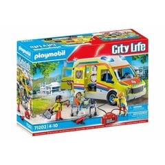 Konstruktor Playset Playmobil 71202 City Life Ambulance 67 tk цена и информация | Конструкторы и кубики | hansapost.ee