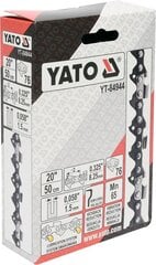 Mootorsaekett Yato YT-84944 20" hind ja info | Aiatööriistade varuosad | hansapost.ee