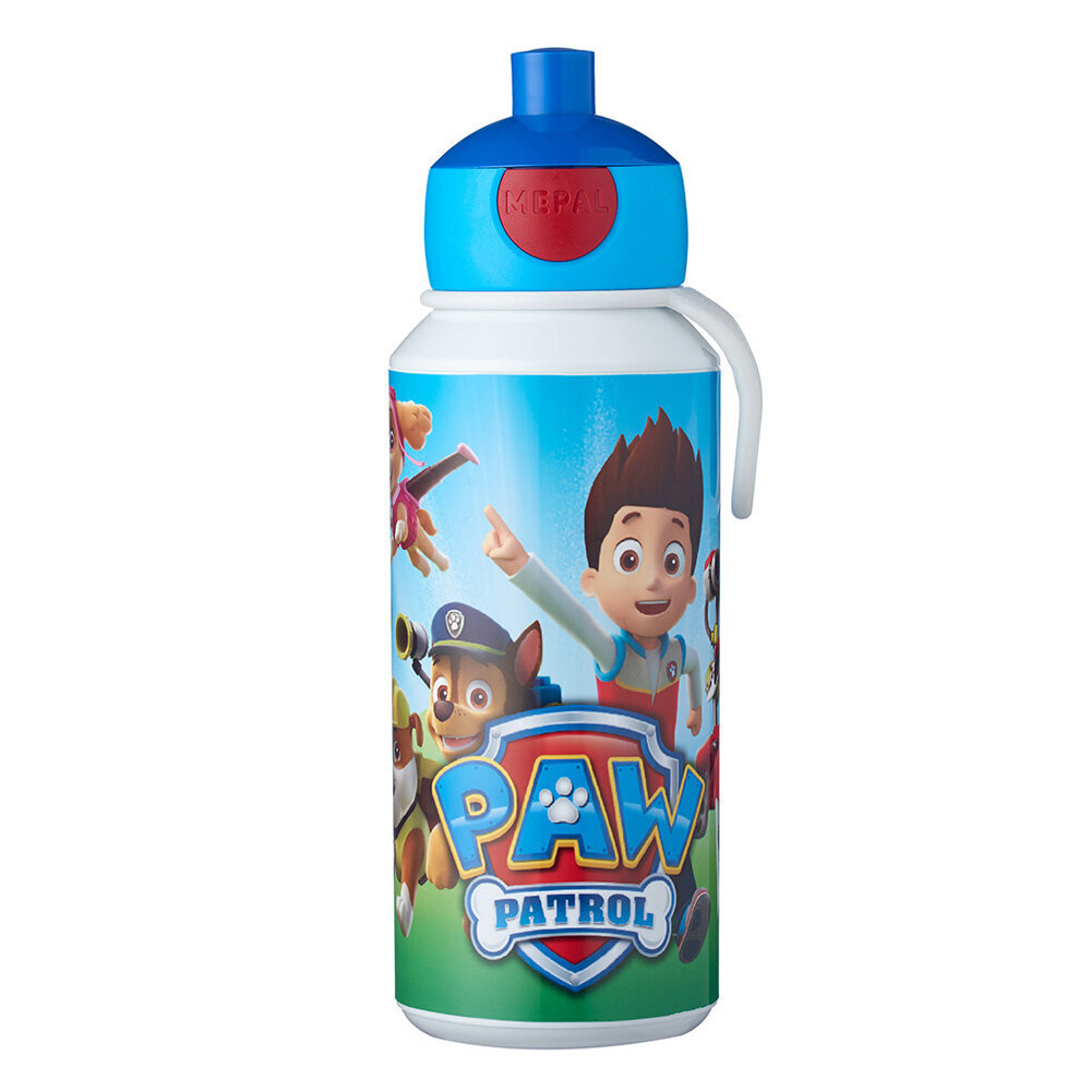 Laste joogipudel Mepal 'Paw Patrol', 400 ml цена и информация | Joogipudelid | hansapost.ee