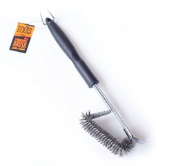 Щетка для чистки гриля Texas Club BRUSH-G3, 44x7 см, серебристый цвет цена и информация | Texas Club Спорт, досуг, туризм | hansapost.ee