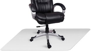 Protective chair mat 90x130cm RUHHY - milky цена и информация | Офисные кресла | hansapost.ee