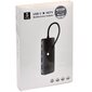 Adapter Remax RU-U5 5 In1 HDMI, 3x3.0USB, USB-C-Type-C / USB-C dokkimisjaam hind ja info | USB adapterid ja jagajad | hansapost.ee