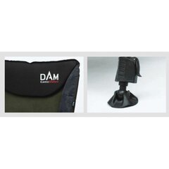Tool DAM CamoVision Easy Fold Chair With Armrests Alu, must цена и информация | Садовые стулья, кресла, пуфы | hansapost.ee