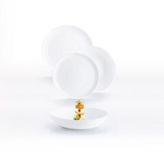 Посуда Luminarc Ammonite Белый Cтекло (18 Предметы) цена и информация | Посуда, тарелки, обеденные сервизы | hansapost.ee