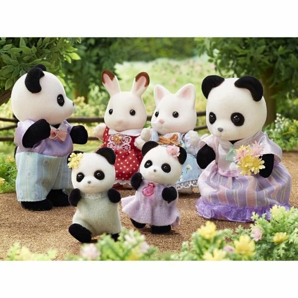 Figuurid Sylvanian Families Panda perekond цена и информация | Mänguasjad tüdrukutele | hansapost.ee