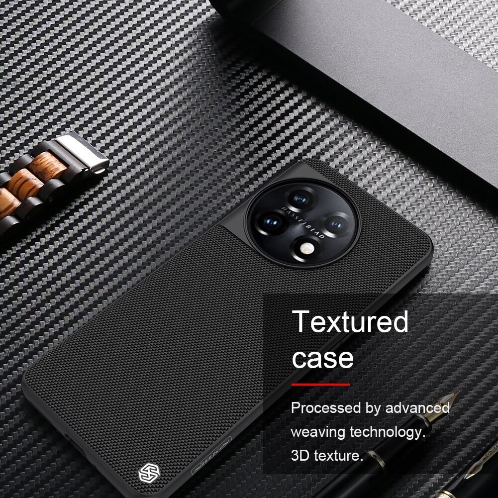 Nillkin Textured Hard Case OnePlus 11 black hind ja info | Telefonide kaitsekaaned ja -ümbrised | hansapost.ee