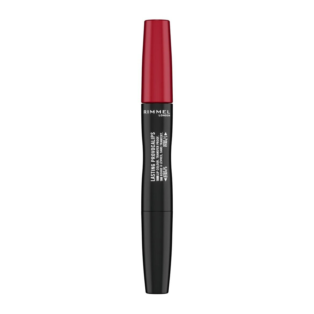 Läikiv huulepulk Rimmel London Lasting Provocalips 740-caught red lipped (2,3 ml) hind ja info | Huulekosmeetika | hansapost.ee