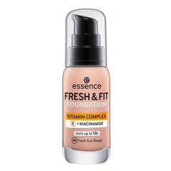 Основа-крем для макияжа Essence Fresh & Fit 40-fresh sun beige цена и информация | Пудры, базы под макияж | hansapost.ee