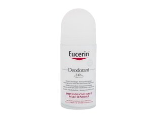 Roll-deodorant tundlikule nahale, Eucerin pH5 24h, 50 ml hind ja info | Deodorandid | hansapost.ee