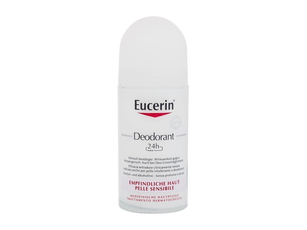 Roll-deodorant tundlikule nahale, Eucerin pH5 24h, 50 ml цена и информация | Deodorandid | hansapost.ee