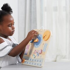 Puidust ripp-seinakalender kellaga Viga PolarB hind ja info | Arendavad laste mänguasjad | hansapost.ee