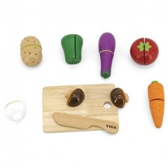 Игрушечные деревянные овощи Viga цена и информация | Игрушки для девочек | hansapost.ee