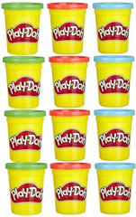 Набор для массы лепки(моделина) Play-Doh разные цвета, 12 шт. kaina ir informacija | Принадлежности для рисования, лепки | hansapost.ee