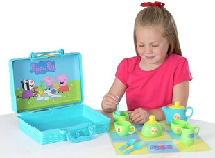 Корзина для пикника Peppa Pig со столовыми приборами цена и информация | Игрушки для девочек | hansapost.ee
