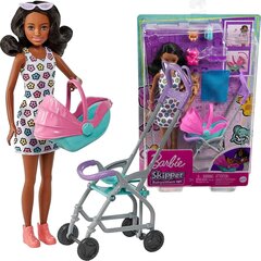 Komplekt Barbie lapsehoidja nukk Skipper jalutuskäru hind ja info | Mänguasjad tüdrukutele | hansapost.ee