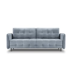 Бархатный диван-кровать Micadoni Scaleta, синий цвет цена и информация | Диваны | hansapost.ee